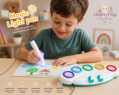 Magic Light Pen™ – Creative Drawing Set by HopsyHop Playtime SA