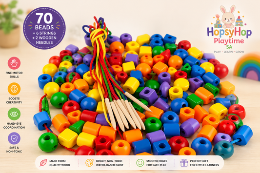 HopsyHop Playtime SA™ Rainbow Lacing Beads