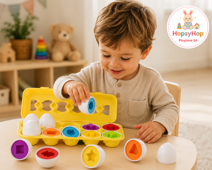 HopsyHop Playtime SA™ Egg Shape Match & Sort